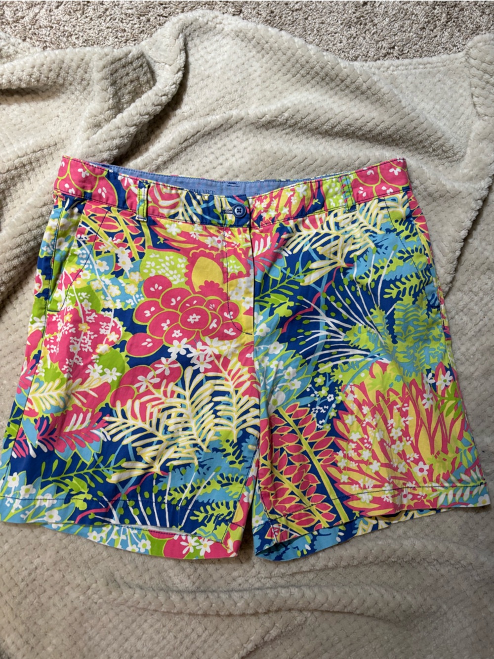 Talbots Women’s Size 12 Floral Chino Shorts - Vacation, cruise, summer